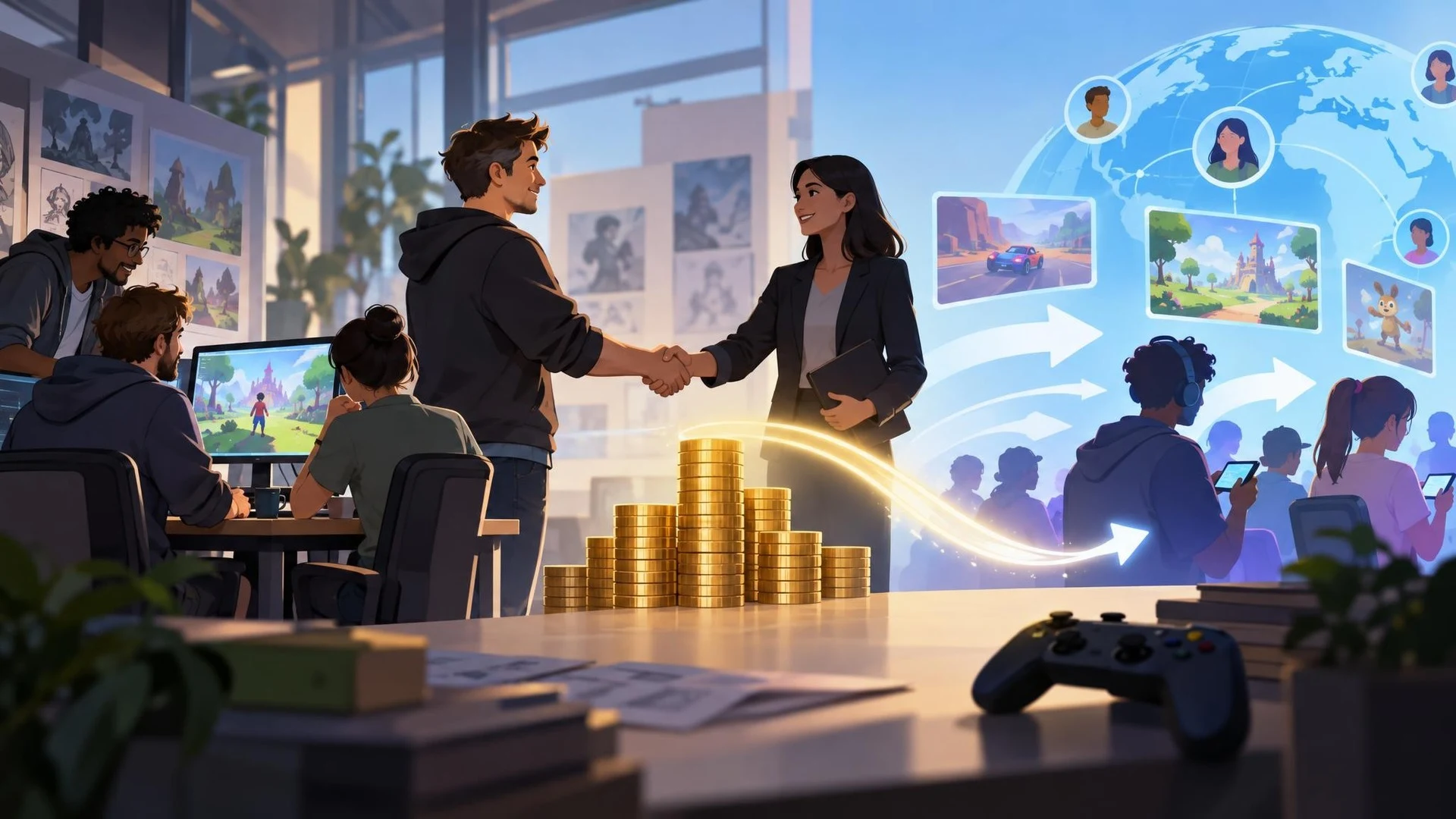 Unity and PvX Partner on Financing for Game User Acquisition