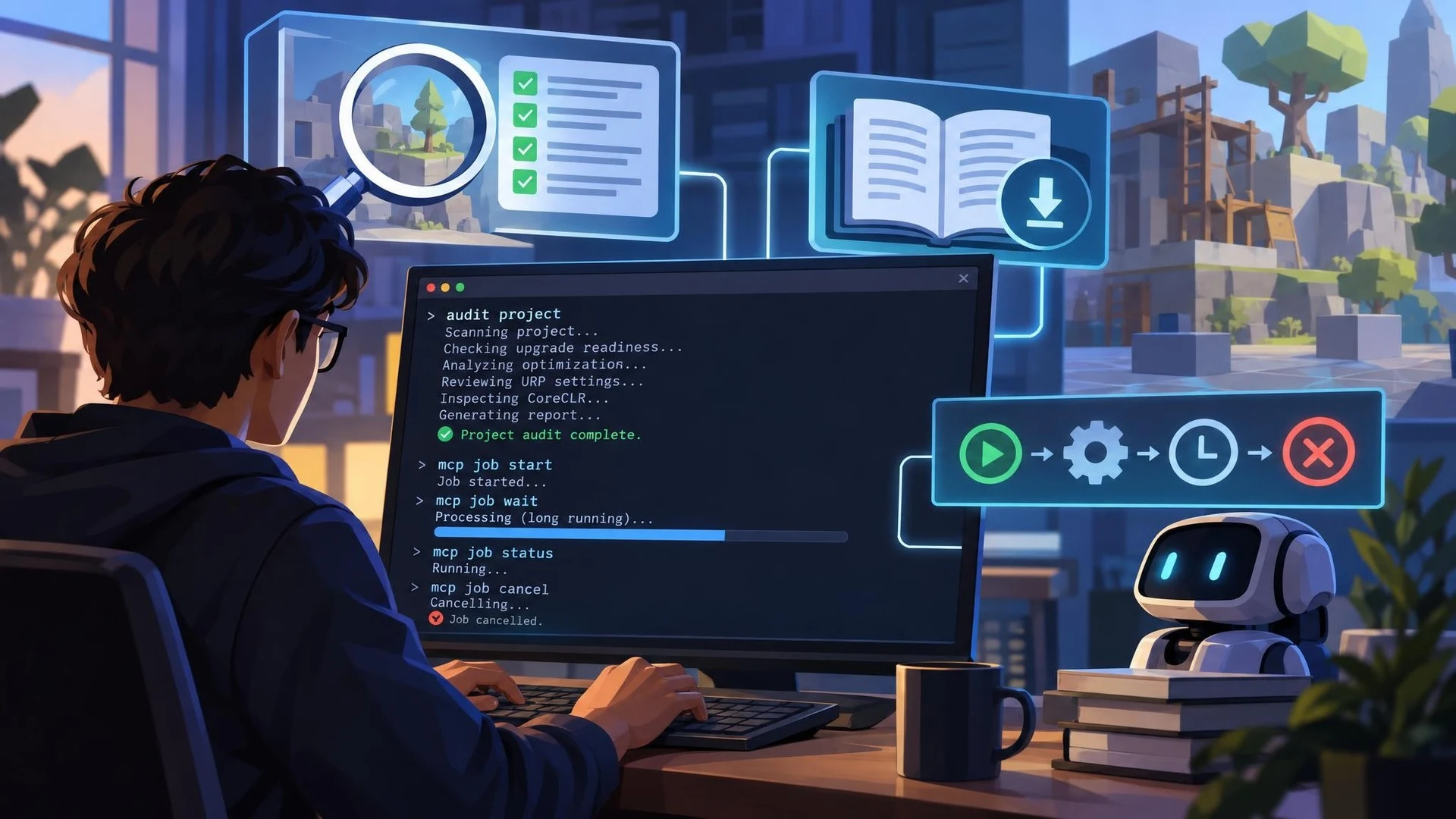 Unity CLI Beta 15 Adds Project Audits and Long-Running MCP Jobs